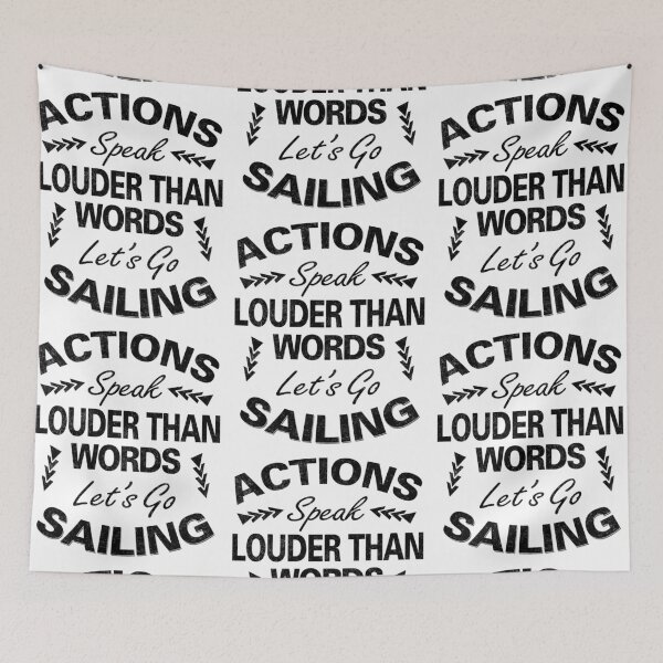 Item preview, Actions Speak Louder Than Words designed and sold by MoonsmileProd.