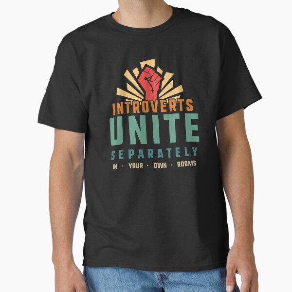 Item preview, Introverts Unite Separately designed and sold by peaktee.