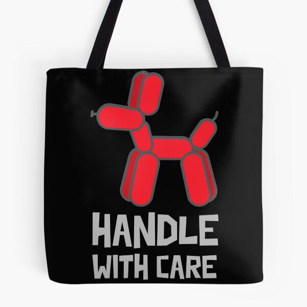 Item preview, Handle with care (Balloon Dog). Feeling fragile. Red. designed and sold by JellyBeenzz.