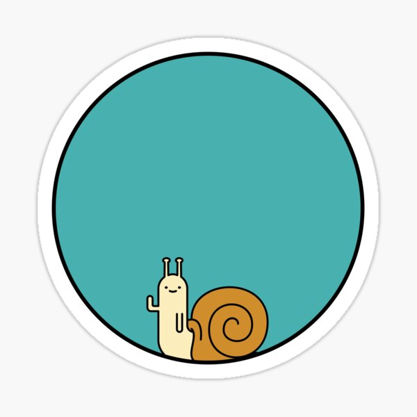 Artikel-Vorschau von Schnecke - volle flache Farbe, designt und verkauft von Phil Tessier 2.