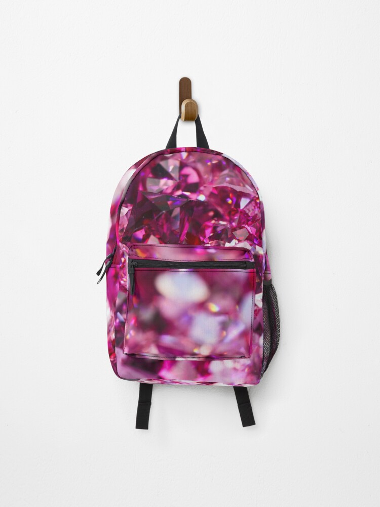 Thumbnail 1 of 3, Backpack, Red Rubies Diamond All Over Pattern designed and sold by Pandoras-Boxx.