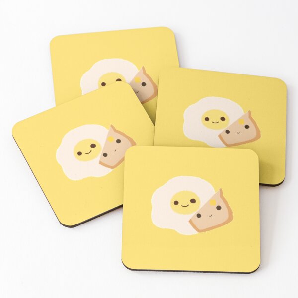 Item preview, Cartoon Eggs and Toast designed and sold by ViolettLight.