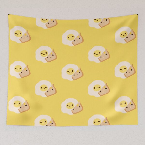 Item preview, Cartoon Eggs and Toast designed and sold by ViolettLight.
