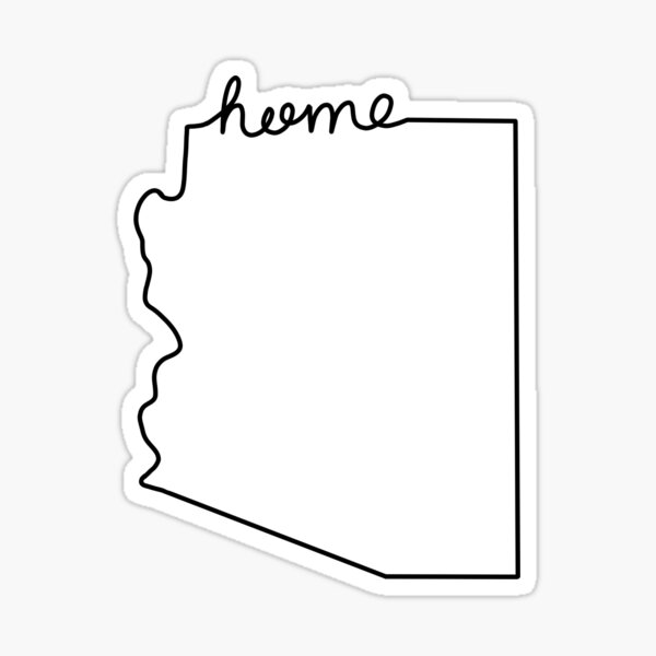 Arizona Home Sticker