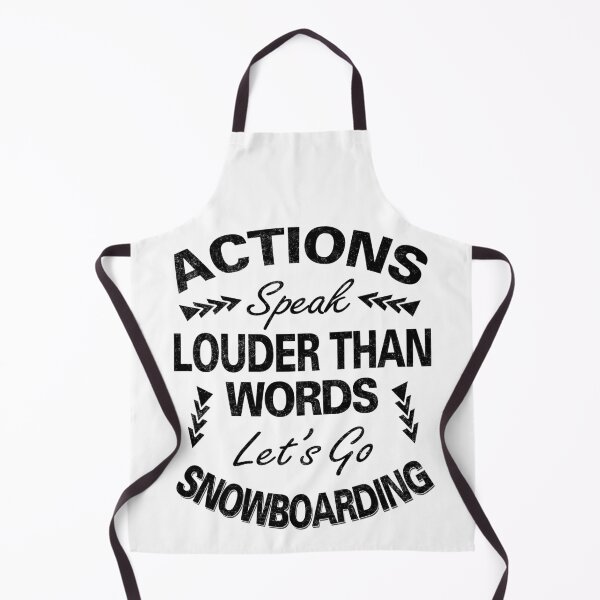 Item preview, Actions Speak Louder Than Words designed and sold by MoonsmileProd.