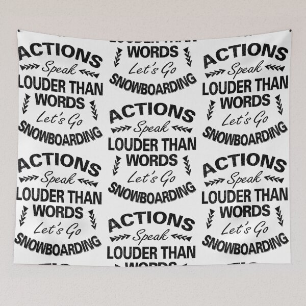 Item preview, Actions Speak Louder Than Words designed and sold by MoonsmileProd.