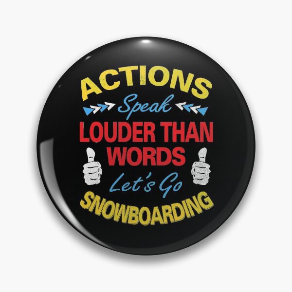 Item preview, Actions Speak Louder Than Words designed and sold by MoonsmileProd.