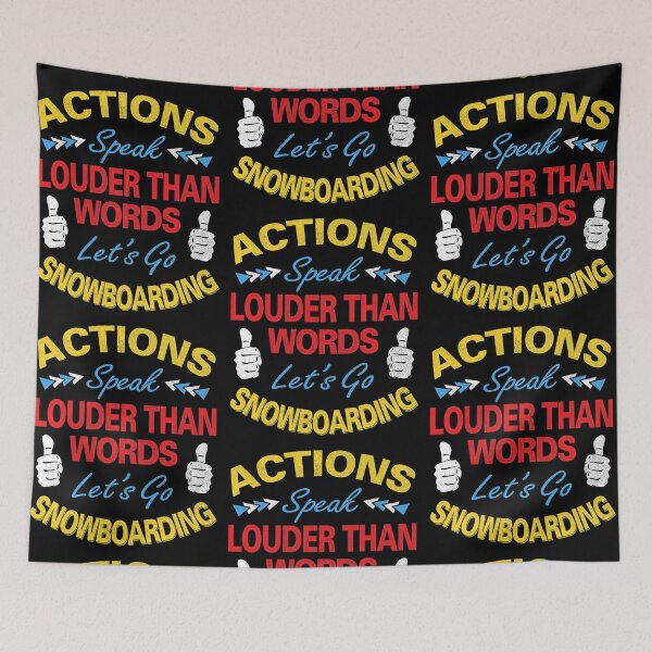 Item preview, Actions Speak Louder Than Words designed and sold by MoonsmileProd.