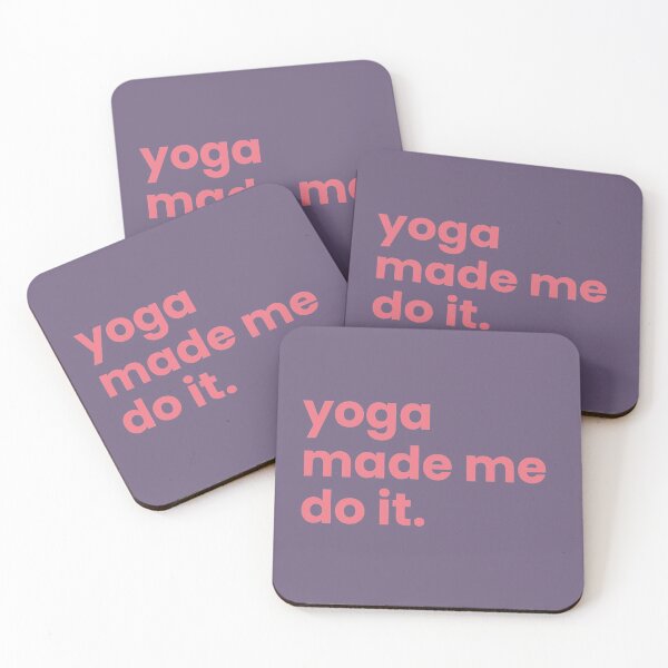 Item preview, Yoga Made Me Do It designed and sold by namaste-you.