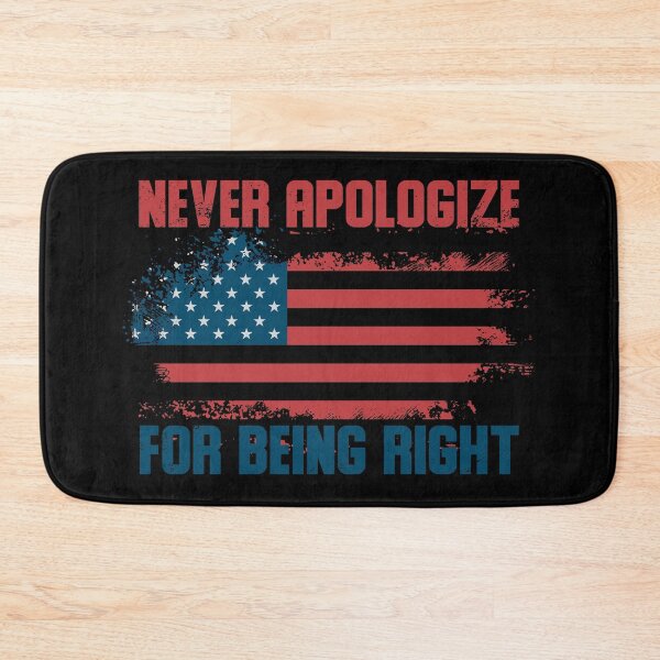 Item preview, Never apologize for being right designed and sold by Nick Krav.