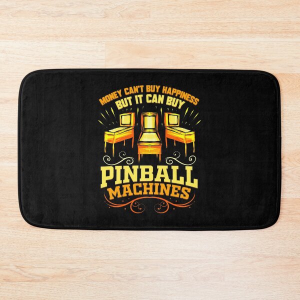 Item preview, Pinball Machine Buy Happiness Funny Retro Arcade designed and sold by Pizzaboy777.