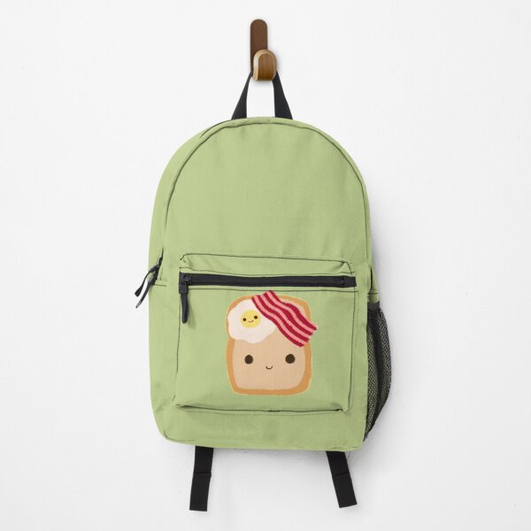 Item preview, Cartoon Toast with Eggs and Bacon designed and sold by ViolettLight.