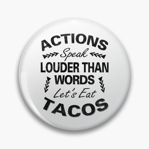 Item preview, Actions Speak Louder Than Words designed and sold by MoonsmileProd.