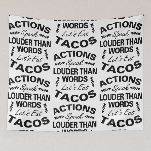 Item preview, Actions Speak Louder Than Words designed and sold by MoonsmileProd.