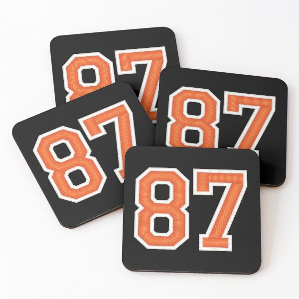 Item preview, Sports Number 87 Jersey eighty-seven Orange designed and sold by elhefe.