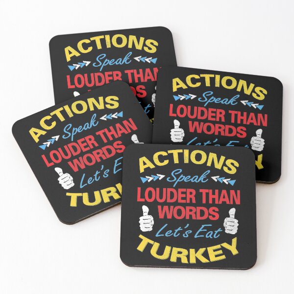Item preview, Actions Speak Louder Than Words designed and sold by MoonsmileProd.