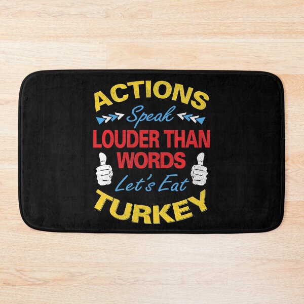 Item preview, Actions Speak Louder Than Words designed and sold by MoonsmileProd.