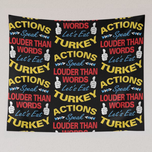 Item preview, Actions Speak Louder Than Words designed and sold by MoonsmileProd.