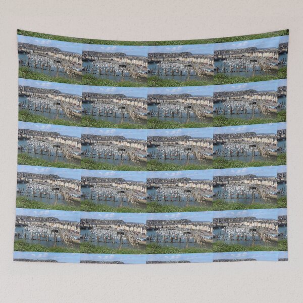 Item preview, View of Picturesque Dieppe Harbour, France designed and sold by Imladris01.