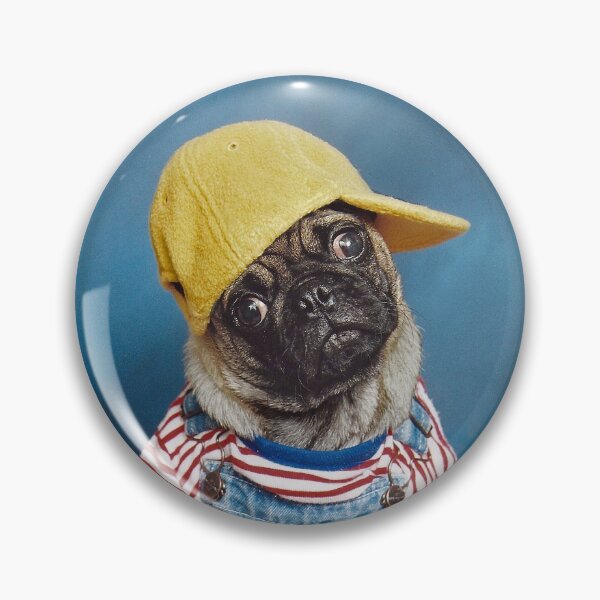 Item preview, The Baseball Pug Dog designed and sold by candiscamera.