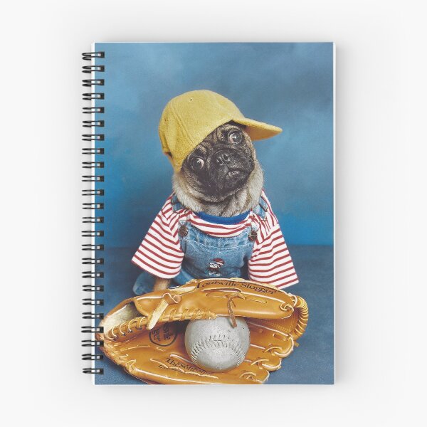 Item preview, The Baseball Pug Dog designed and sold by candiscamera.