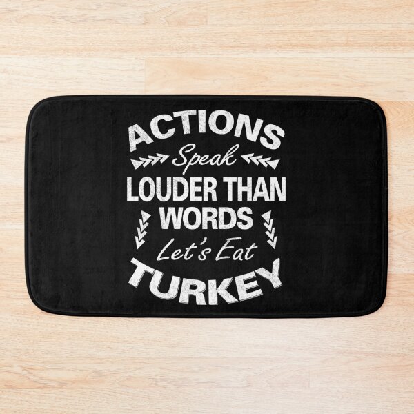 Item preview, Actions Speak Louder Than Words designed and sold by MoonsmileProd.