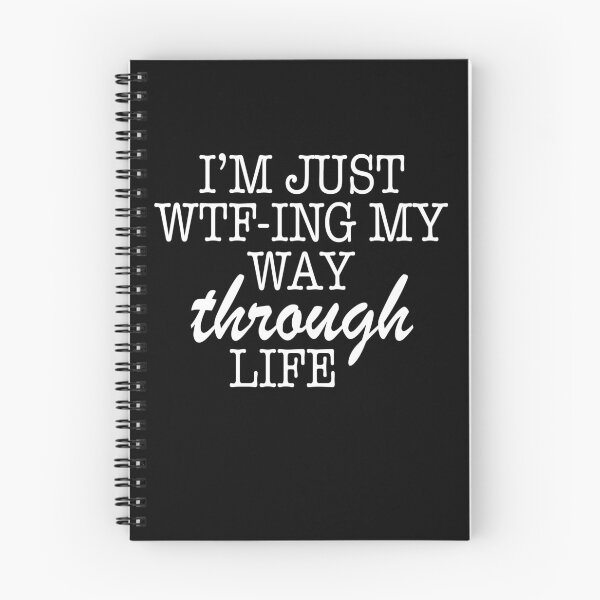 Item preview, I'm just wtf-ing my way through life designed and sold by BrandyKrat.