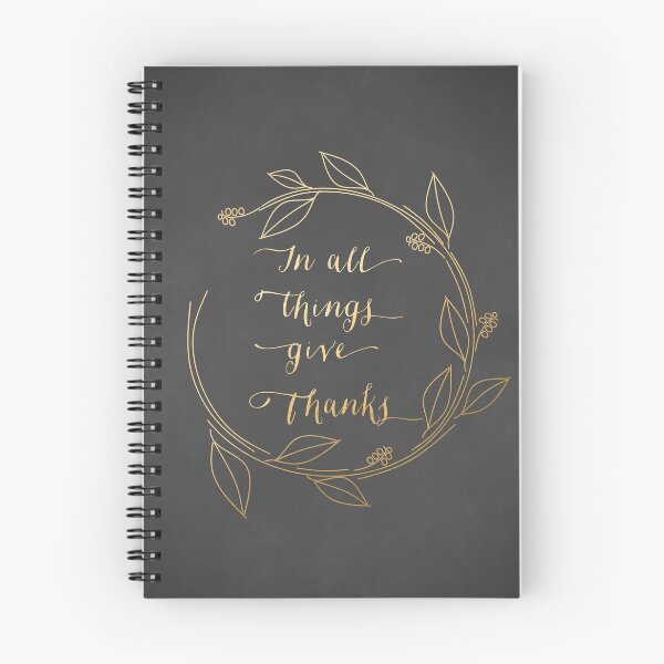 Item preview, In all things give thanks in gold designed and sold by blursbyai.