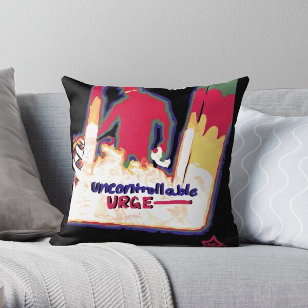 Uncontrollable Urge Throw Pillow