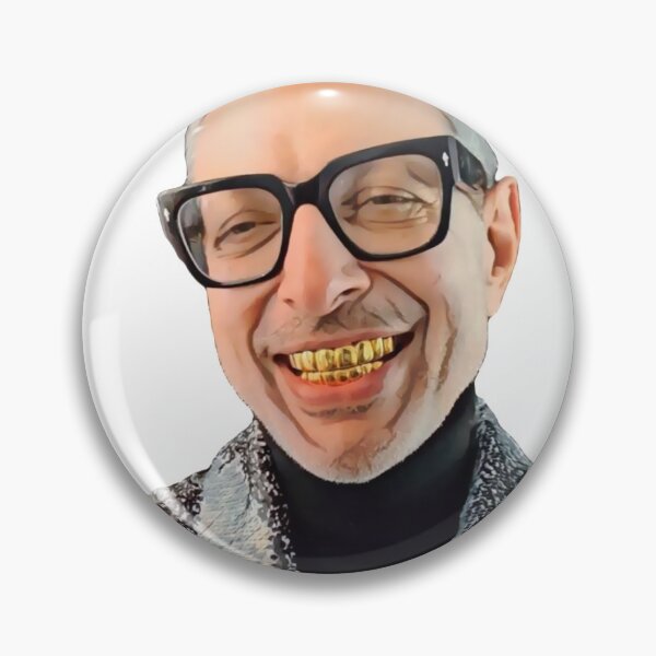 Item preview, Jeff Goldblum and his grillz, Funny Movie Design designed and sold by BonnieDriver.