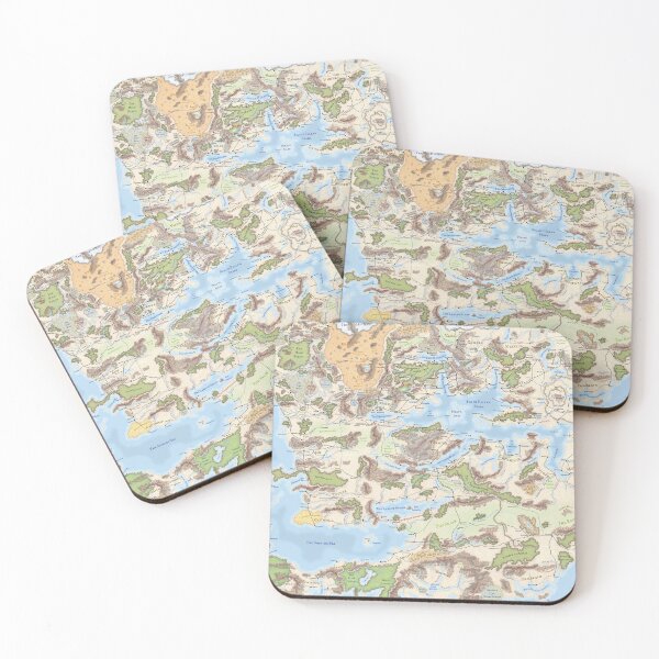 Item preview, Forgotten Realms map (3.5e) designed and sold by wolfofthenorth.