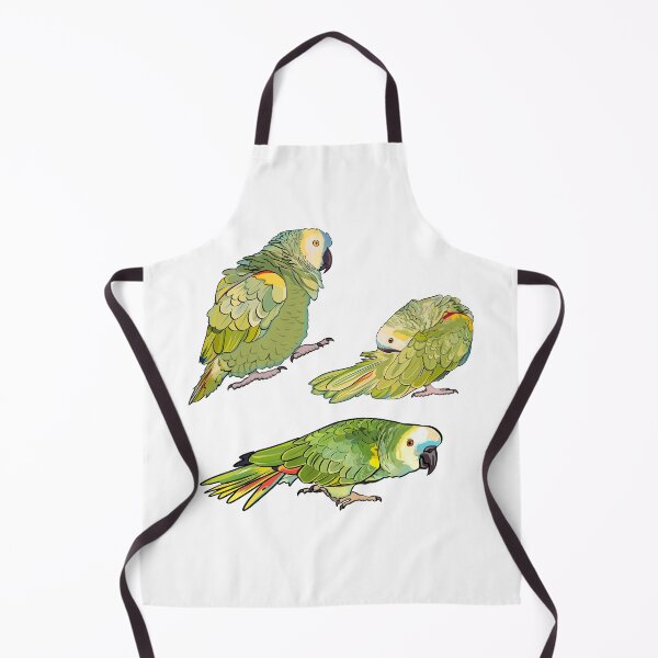 Item preview, Blue Fronted Amazon Parrot Sticker Pack designed and sold by Zurickdesigns.