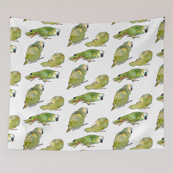 Item preview, Blue Fronted Amazon Parrot Sticker Pack designed and sold by Zurickdesigns.