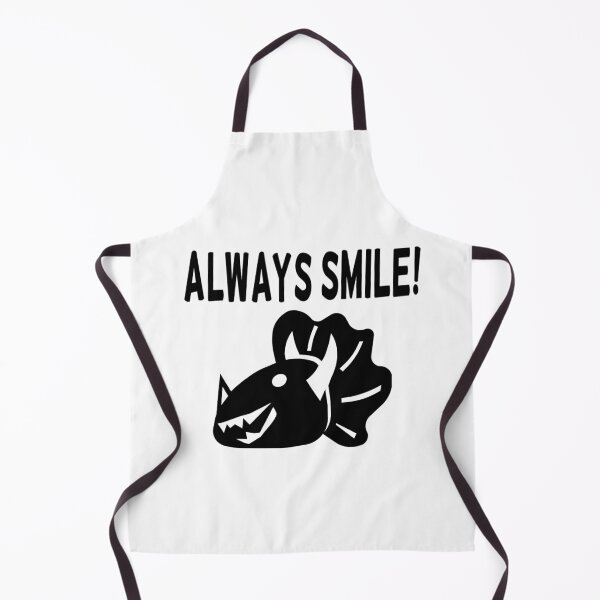 Item preview, Always smile! Funny triceratops Cute dinosaur Dino Funny quotes designed and sold by Tanja Dianova.