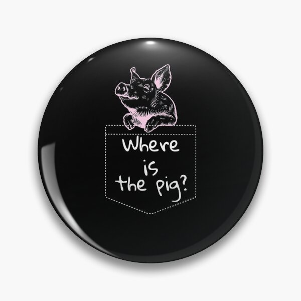 Item preview, Where Is The Pig? Pig in Pocket designed and sold by NostalgicLatin.