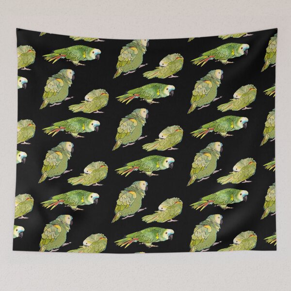 Item preview, Blue Fronted Amazon Parrot Sticker Pack designed and sold by Zurickdesigns.