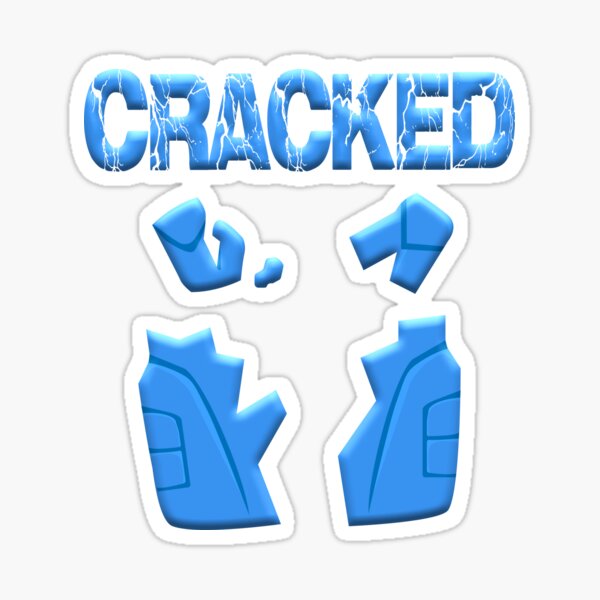Warzone Cracked Sticker