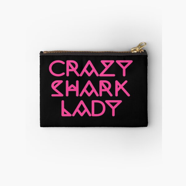 Item preview, Crazy shark lady funny christmas gift for Mom / girlfriend  designed and sold by AYACHI90.