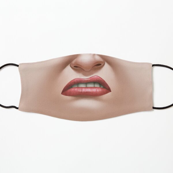 Item preview, Disgusted woman face mask. designed and sold by Iker Paz Studio.