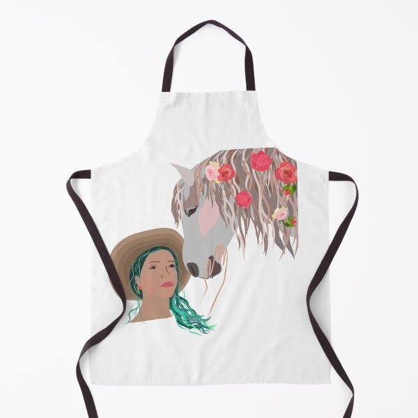 Item preview, Girl and her horse designed and sold by orangerinka.