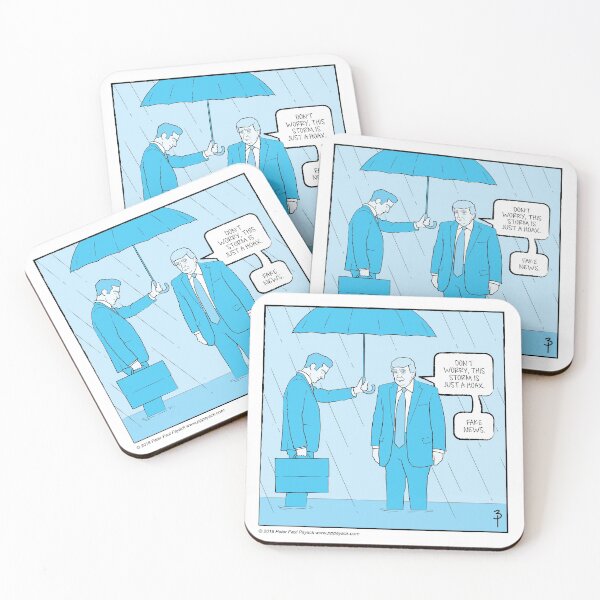 Item preview, 'Hoax Storm' Cartoon designed and sold by Peter Paul Payack.