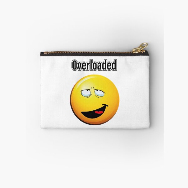Item preview, Funny "Overloaded" Emoji designed and sold by jfcreations.