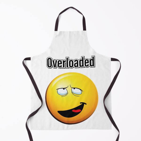 Item preview, Funny "Overloaded" Emoji designed and sold by jfcreations.