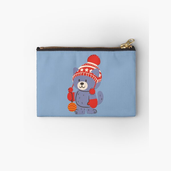 Item preview, Merry Christmask for Kids , Cute Cat Baby Blue designed and sold by JessyDesigns.
