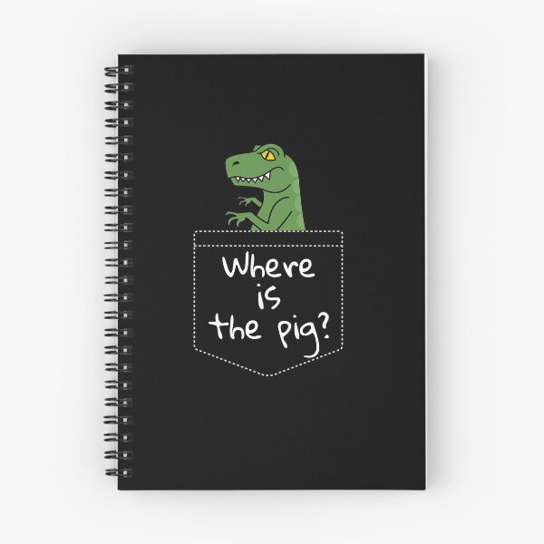 Item preview, Copy of Where Is The Pig? Dinosaur in Pocket designed and sold by NostalgicLatin.