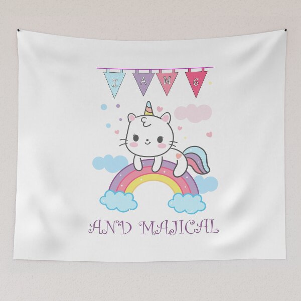 Item preview, I am 6 And Magical designed and sold by PRINTED ..