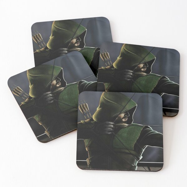 Item preview, Oliver Queen the Green Arrow pulling the bow designed and sold by MynameisRafe.