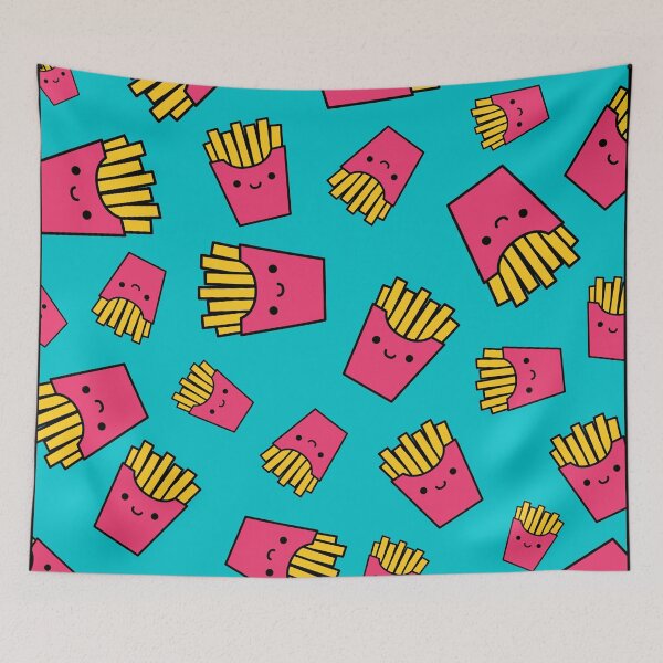 Item preview, Colorful Cute French Fries Pattern designed and sold by SoloTravelerSt.