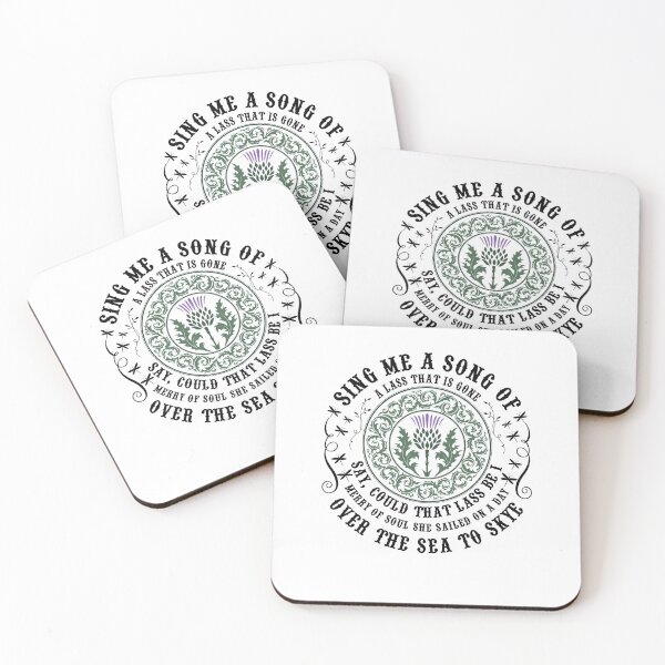Item preview, Sing Me A Song Of A Lass That Is Gone Thistle Flower designed and sold by CoxxDaniel.