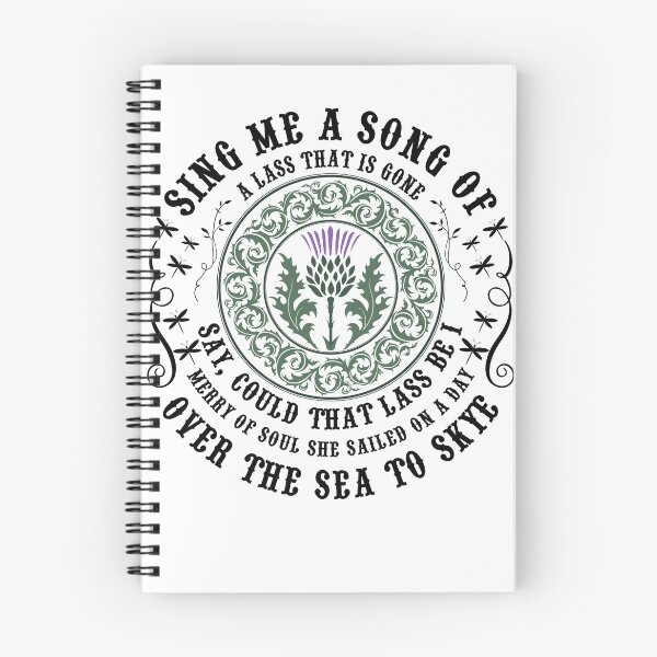 Item preview, Sing Me A Song Of A Lass That Is Gone Thistle Flower designed and sold by CoxxDaniel.